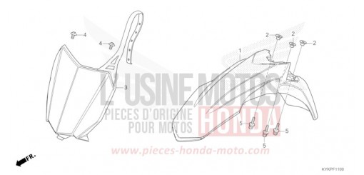 AILE AVANT CRF110FR de 2024